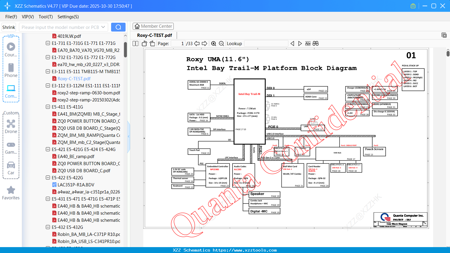 Laptop ACER Roxy-C-TEST